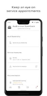 myAudi android App screenshot 7